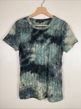 Karen Kane Tie-Dye Short Sleeve Tee